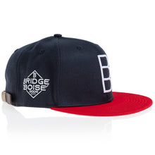 Load image into Gallery viewer, BB commemorative 2009 world series strap hat navy/red